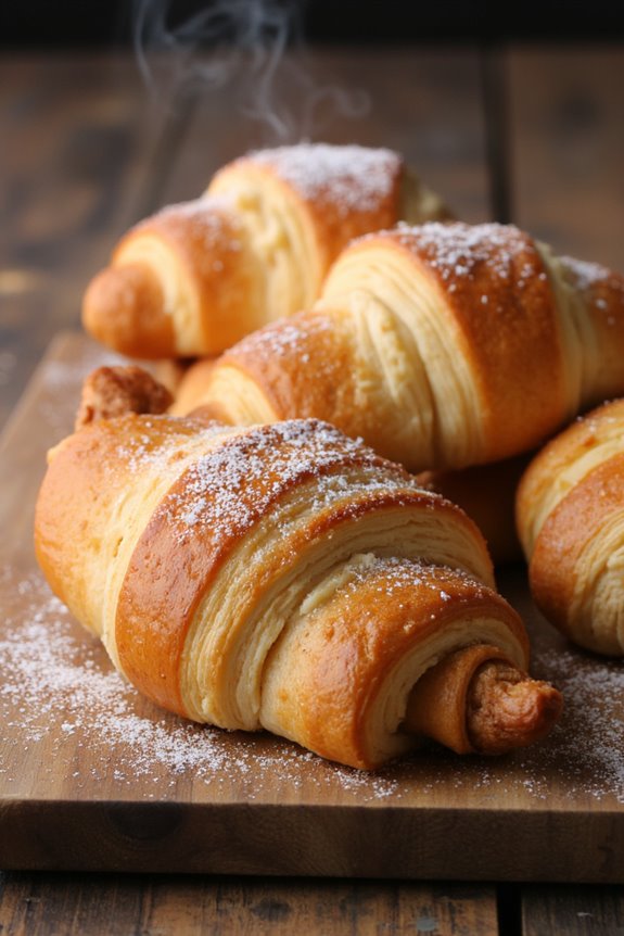 delicious flaky peruvian croissants