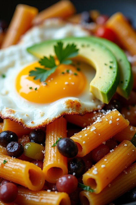 delicious leftover pasta dish