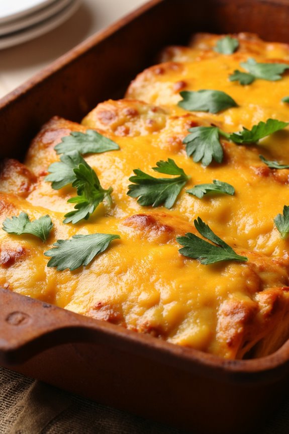 delicious peruvian chicken enchiladas