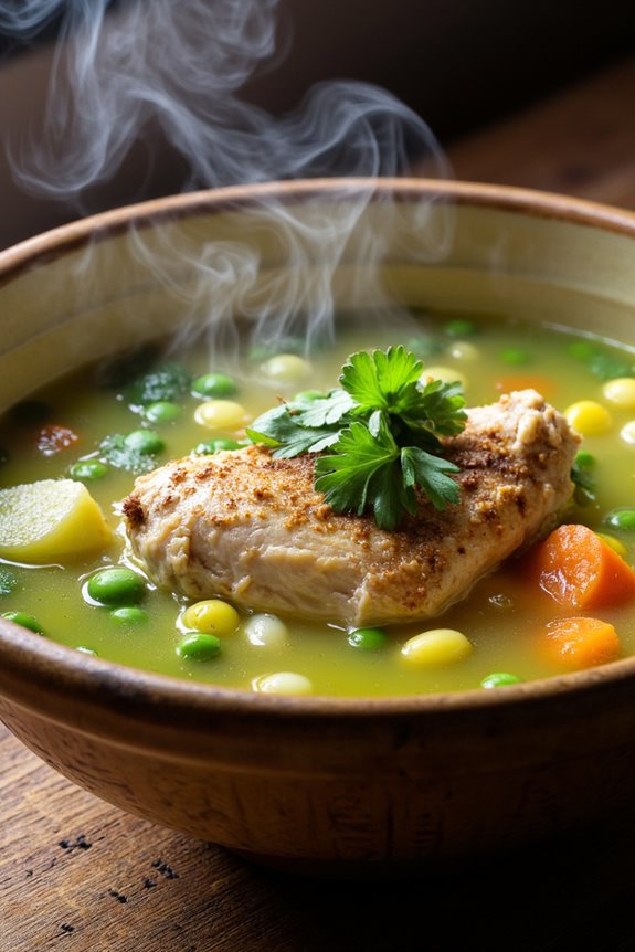 delicious peruvian chicken soup