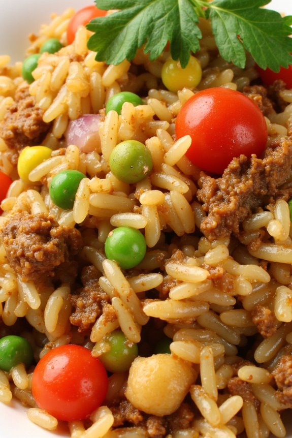 delicious peruvian rice dish