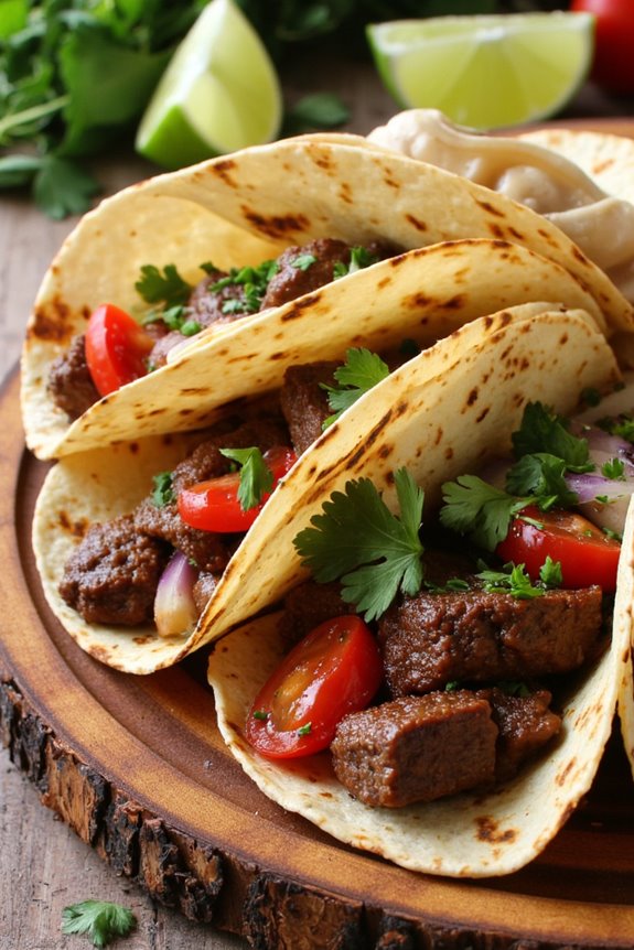 delicious peruvian taco fusion