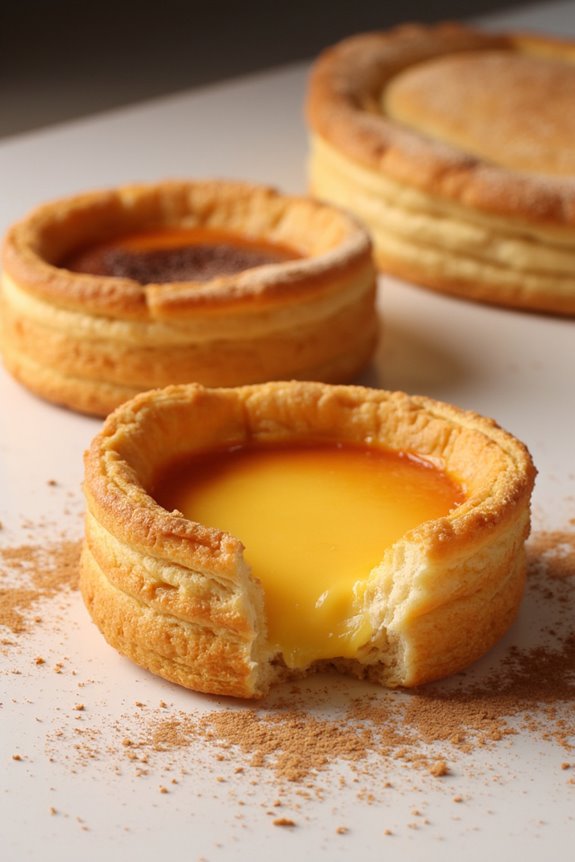 delicious portuguese custard tarts