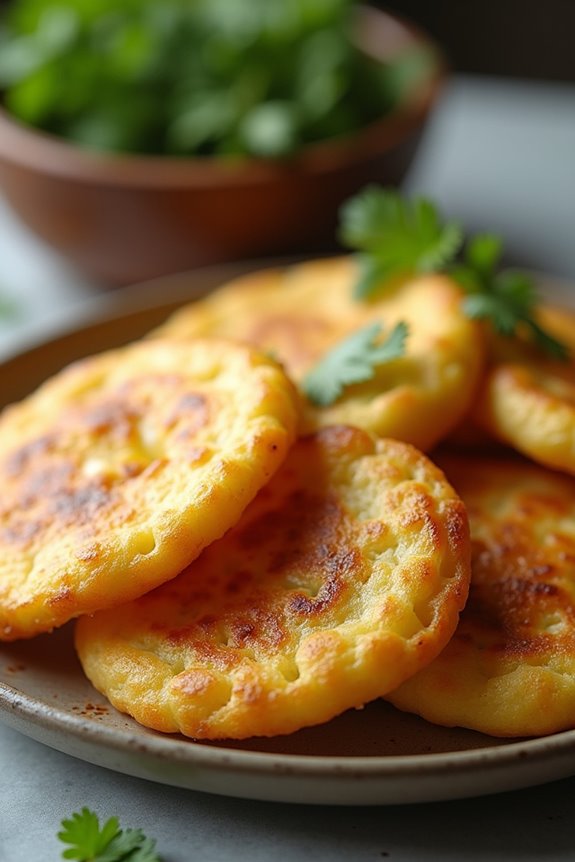 delicious traditional cornmeal cakes