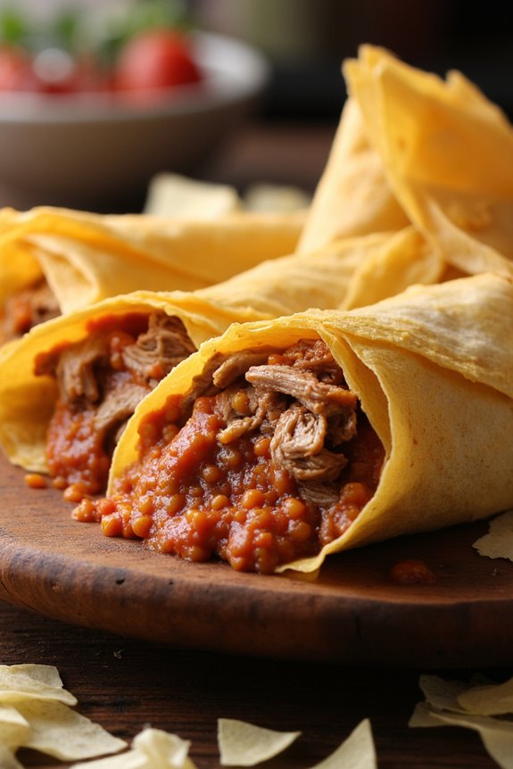 delicious traditional south american dish