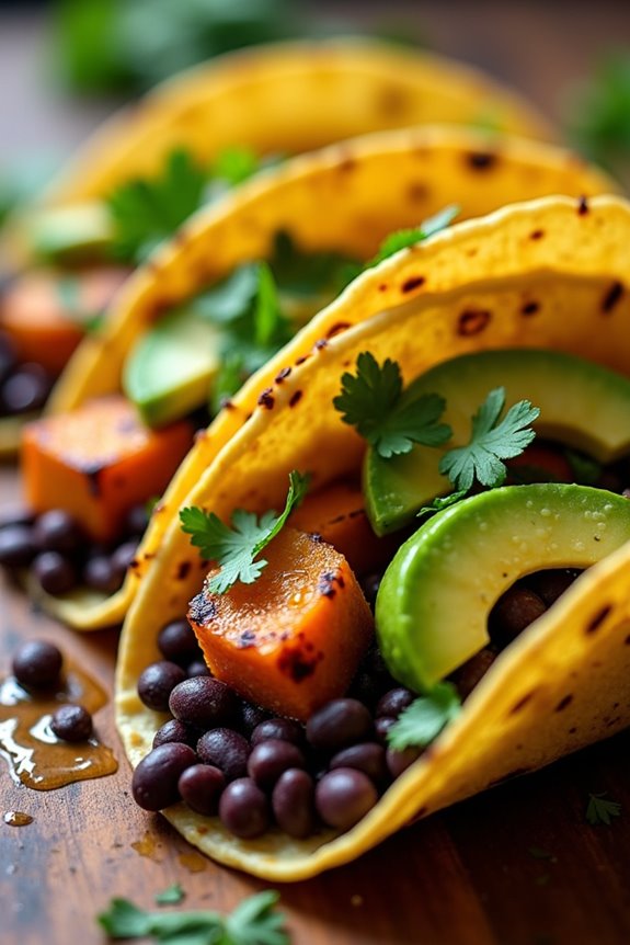 delicious vegetarian taco recipe