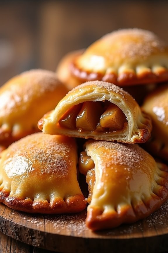 delightful apple filled pastries