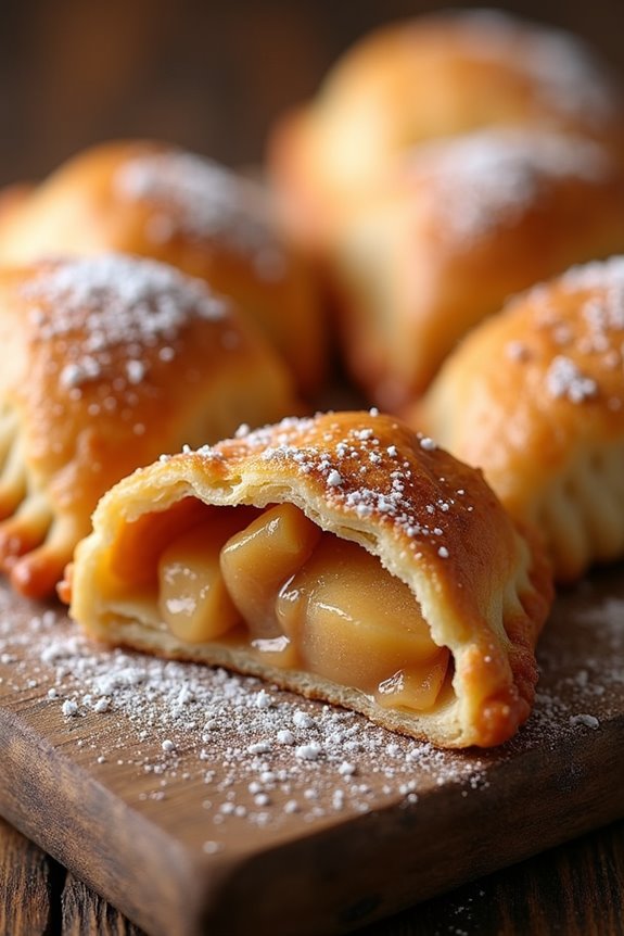 delightful apple filled pastries