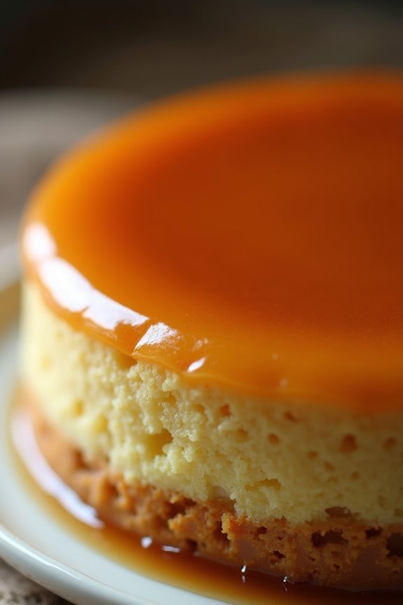 delightful brazilian pudding cake