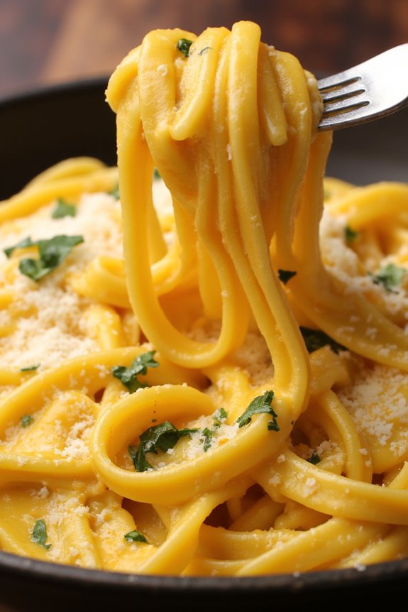 delightful creamy pasta fusion
