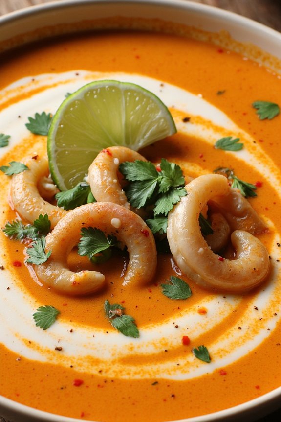 delightful creamy seafood soup
