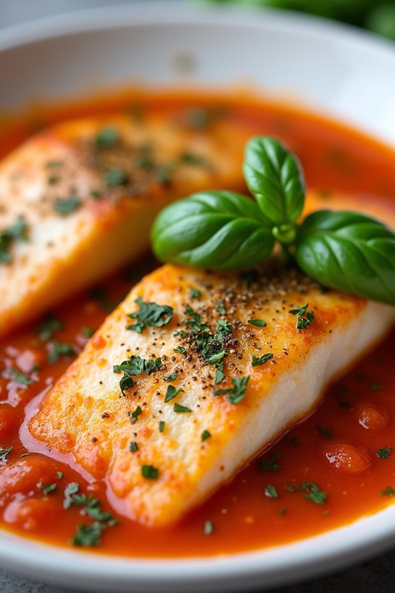 delightful creamy tomato hake