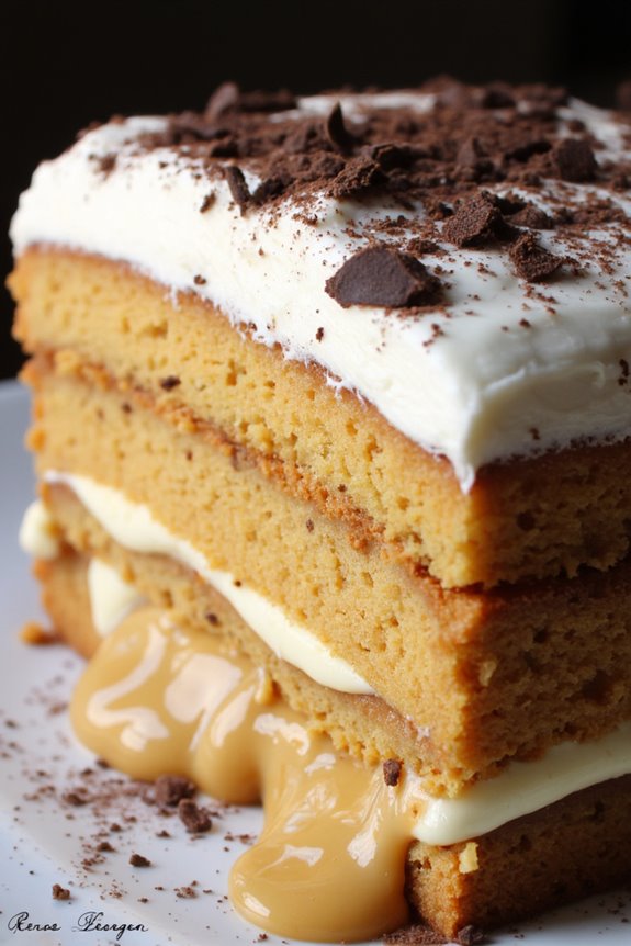 delightful dulce de leche cake