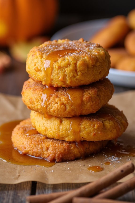 delightful fall inspired doughnuts