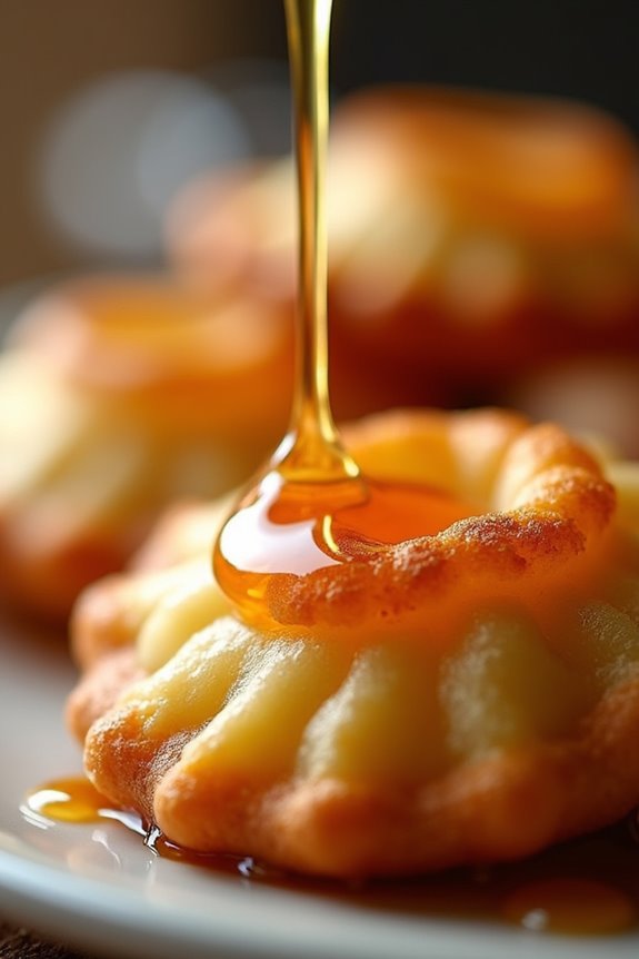 delightful fried pastry treat