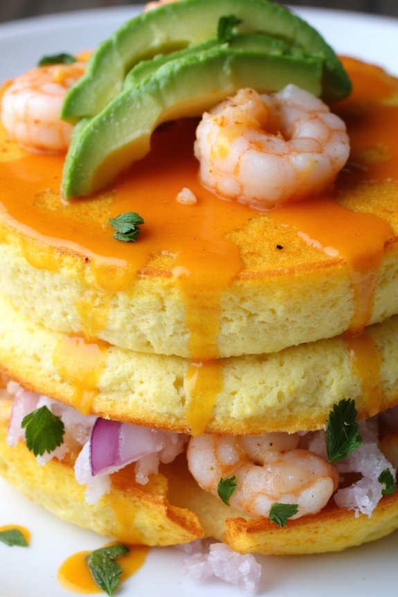 delightful layered shrimp dish