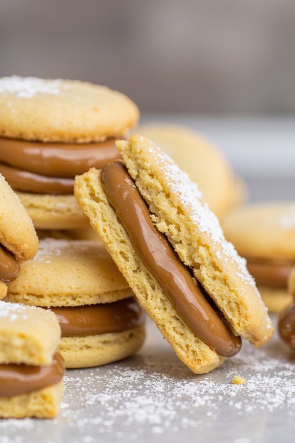 delightful peruvian dulce de leche cookies
