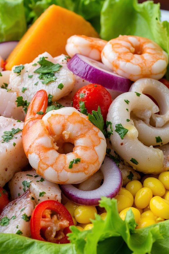 delightful peruvian seafood dish