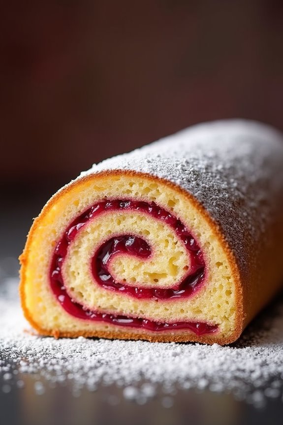 delightful rolled guava cake