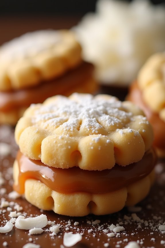 delightful traditional cookie sandwich