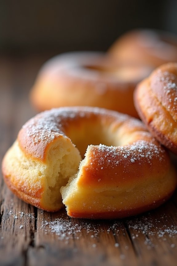 delightful vanilla infused pastry