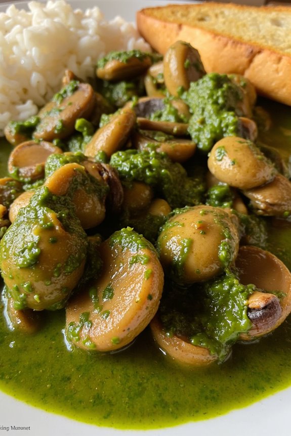 delightful vegetarian mushroom stew