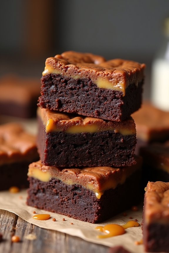dulce de leche brownies recipe