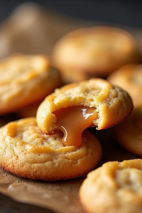dulce de leche cookies