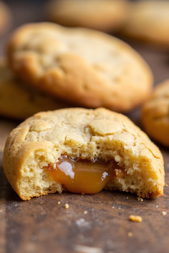 dulce de leche cookies