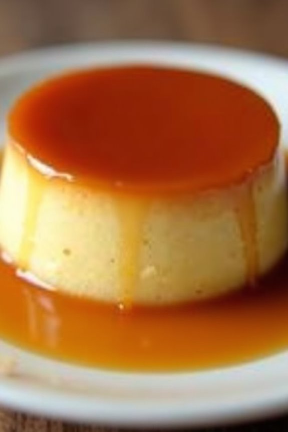 dulce de leche flan