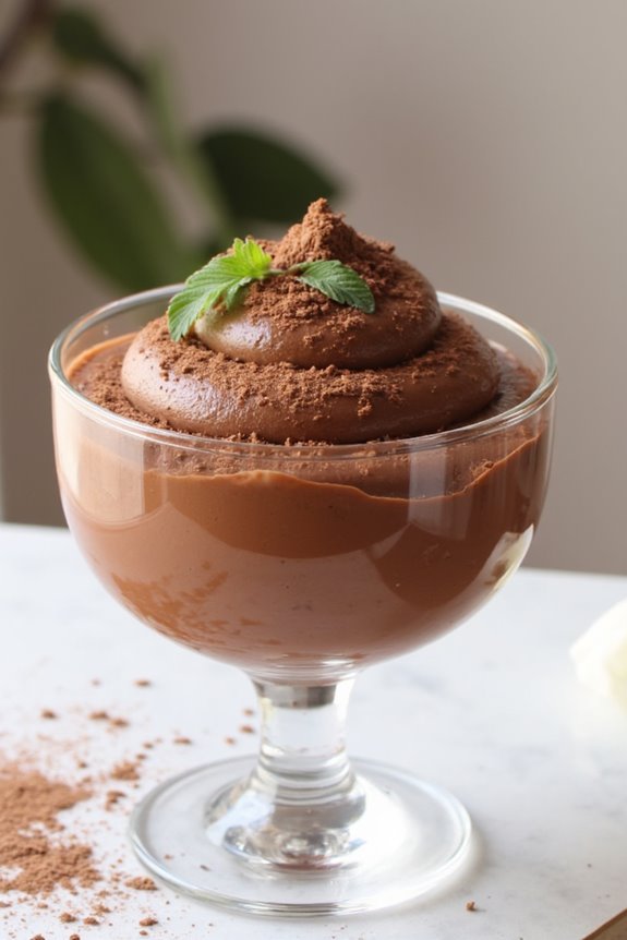 dulce de leche mousse