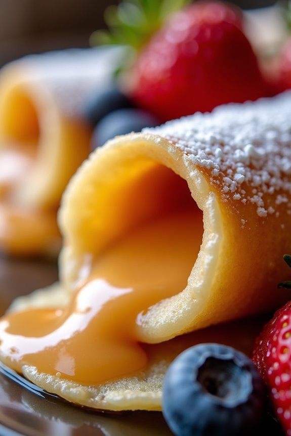 dulce de leche pancakes delight