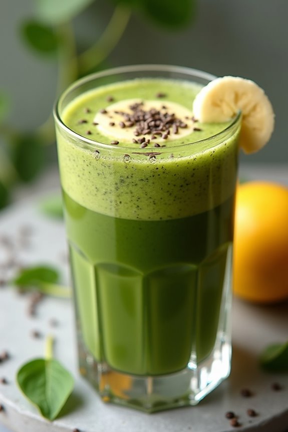 energizing yerba mate smoothie