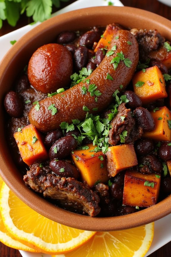 feijoada with sweet potatoes