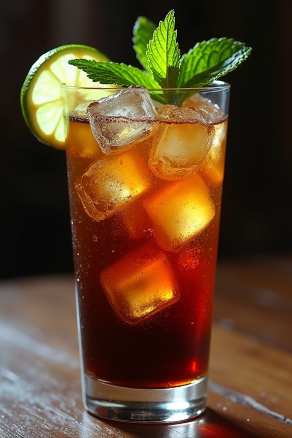 fernet and cola cocktail delight