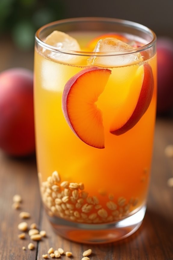 festive chilean sweet beverage