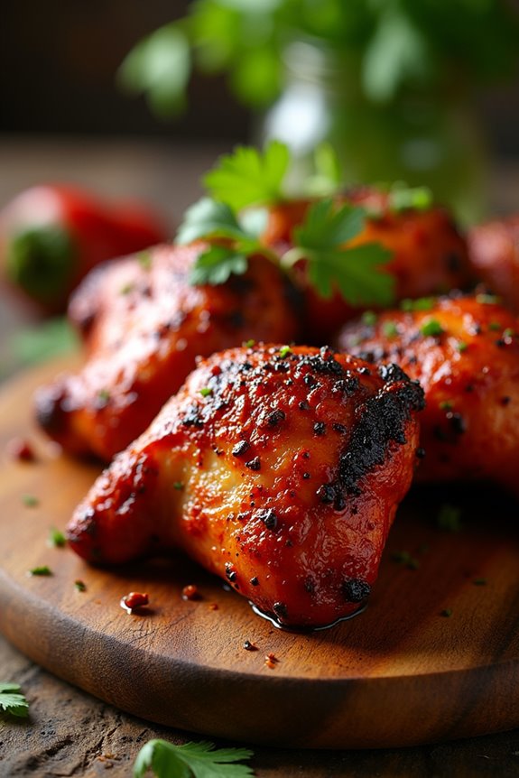 fiery flavorful grilled chicken