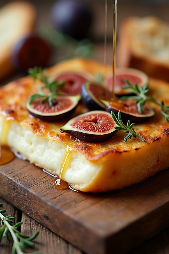 fig and honey provoleta delight