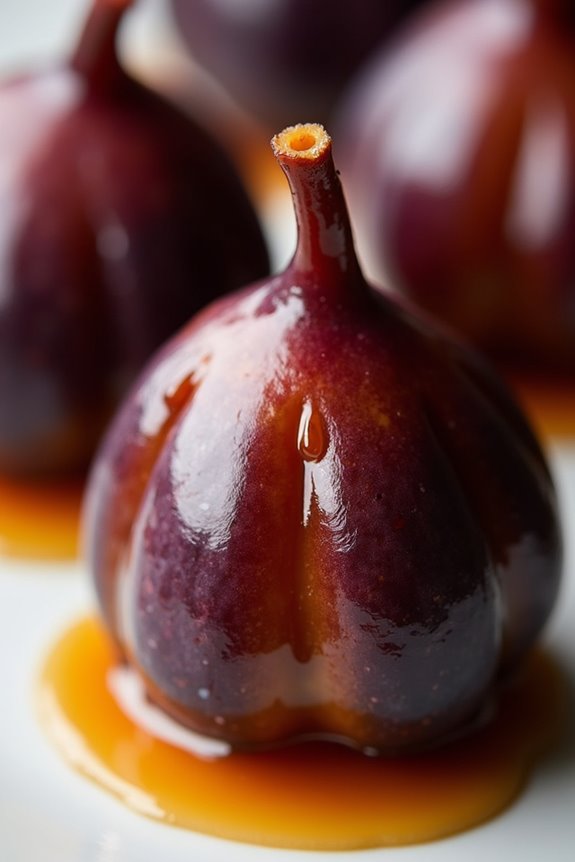 figs filled with caramel