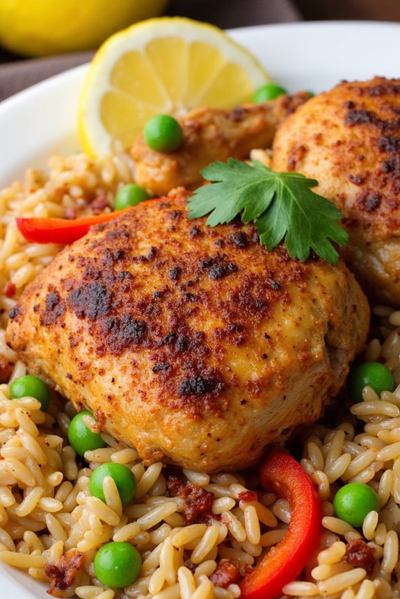 flavorful chicken and rice