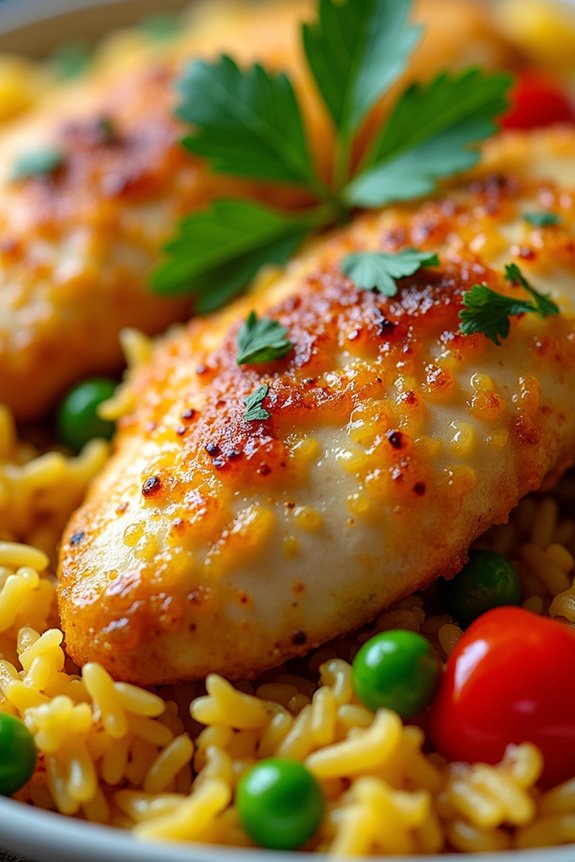 flavorful chicken and rice