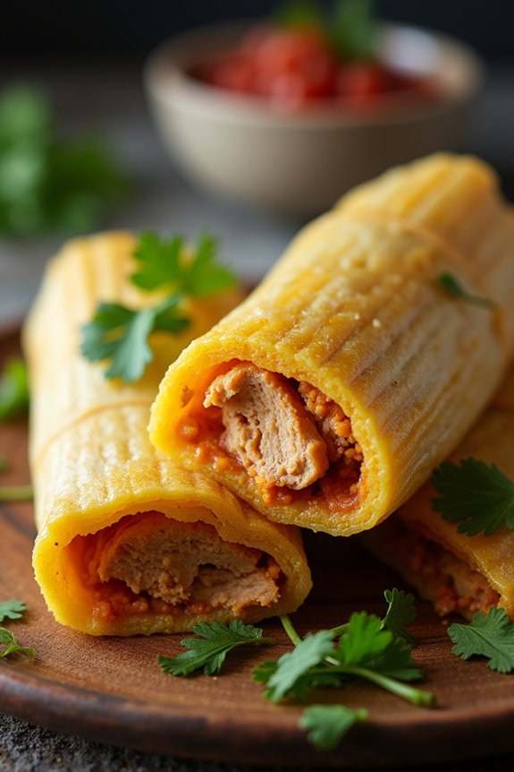 flavorful chicken tamales recipe