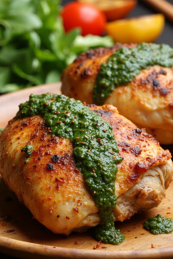 flavorful chimichurri chicken delight