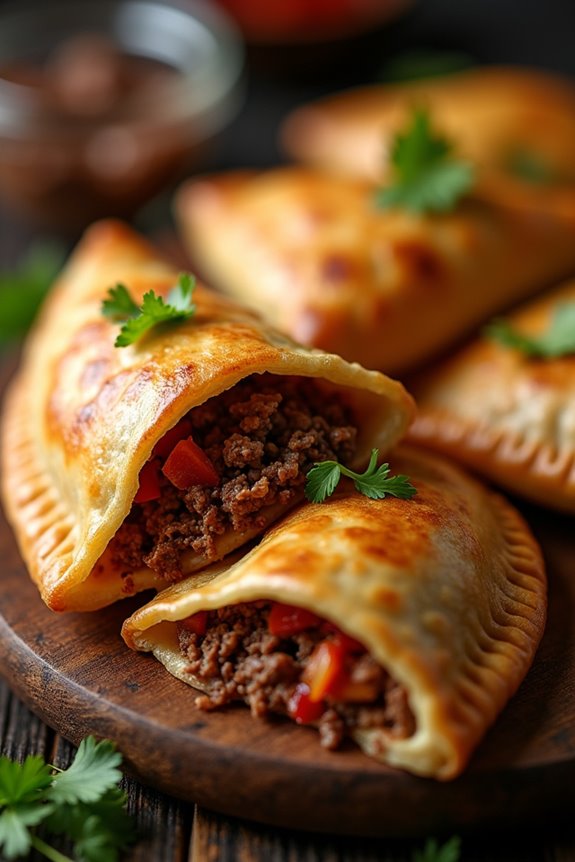 flavorful colombian beef empanadas
