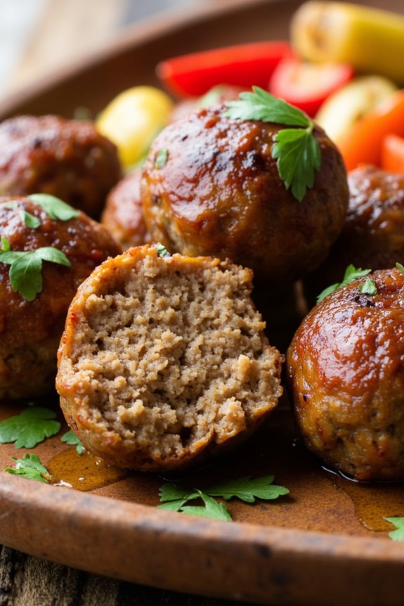 flavorful keto friendly meatballs