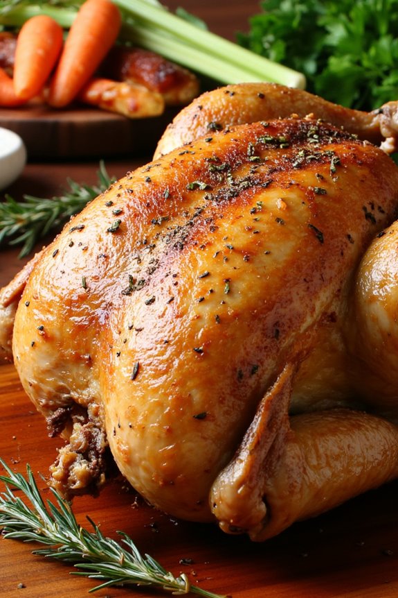 flavorful roasted chicken recipe