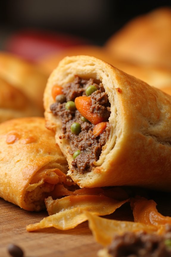 flavorful savory meat pies