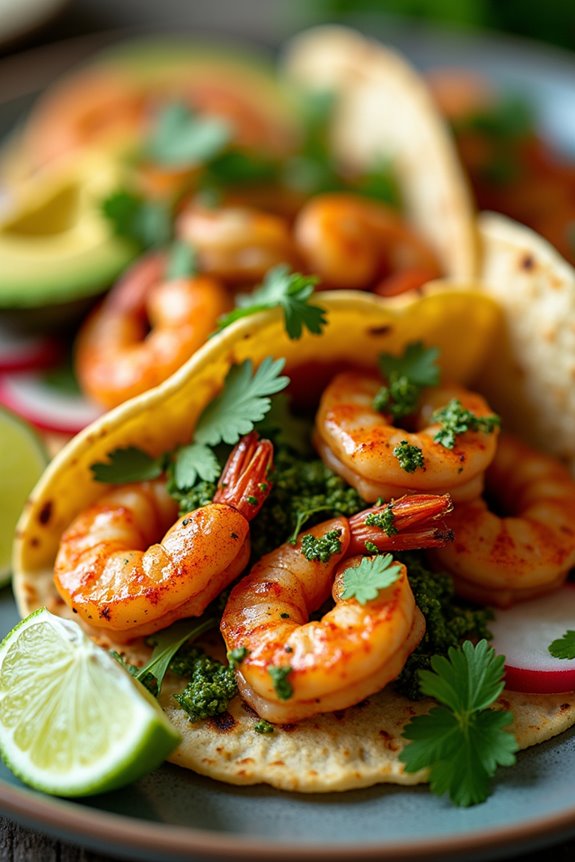 flavorful shrimp taco delight