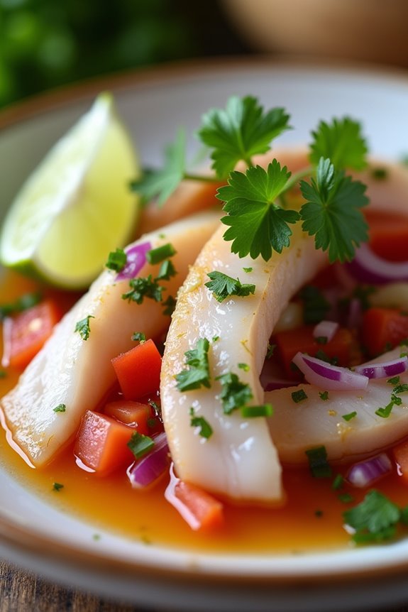 fresh fish citrus delight