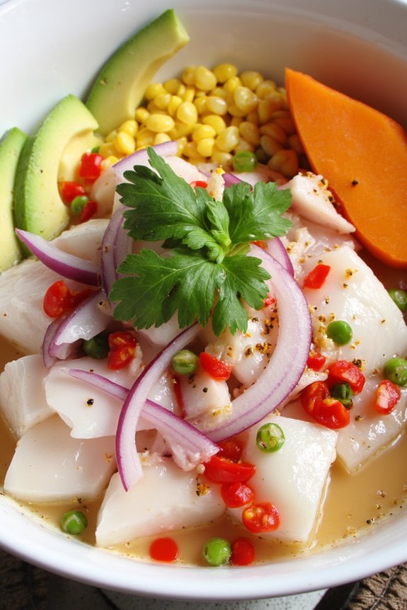 fresh fish vibrant flavors